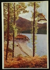 Scotland UK Postcard Mid 1900s Rare Loch Katrine Trossachs Callander Welwyn Hert