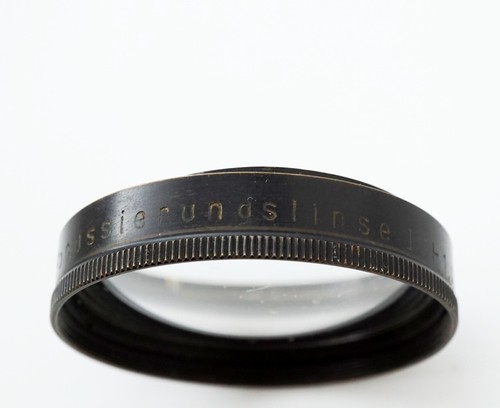 Brass Schneider Kreuznach jsco focusing lens I +1.0 diopter Filter 36mm - Picture 2 of 9
