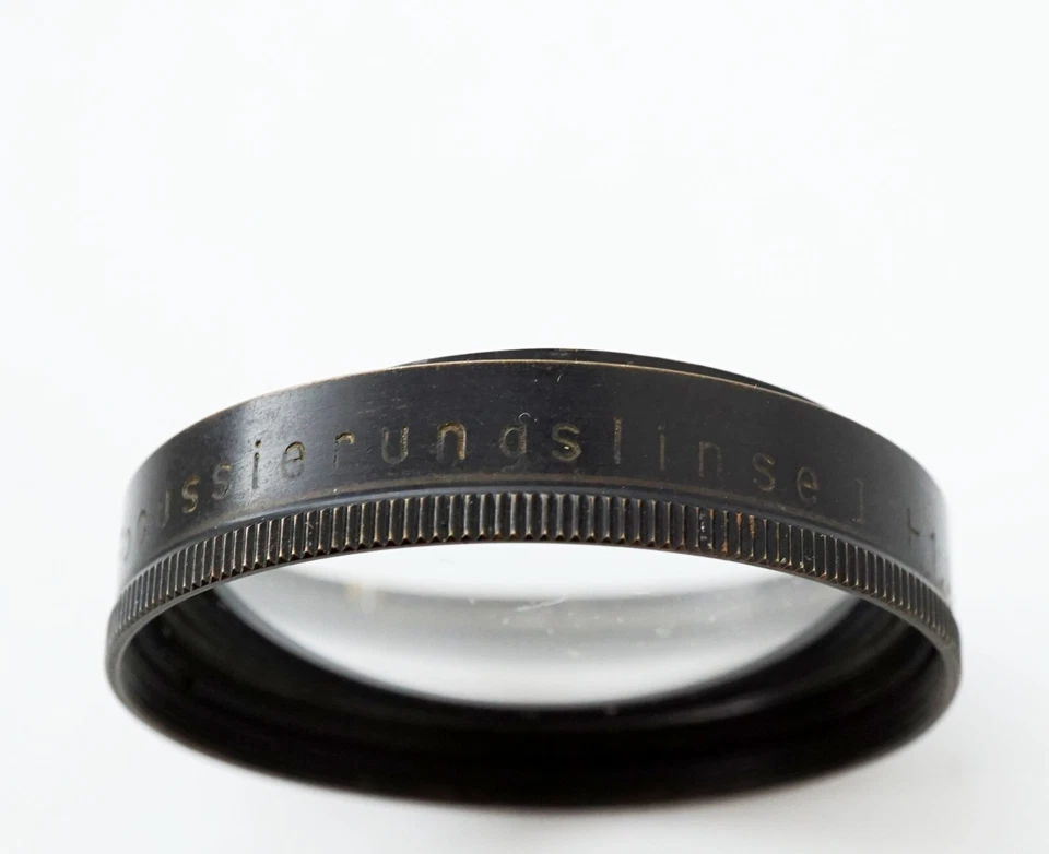 Brass Schneider Kreuznach jsco focusing lens I +1.0 diopter Filter 36mm - Image 2 of 4
