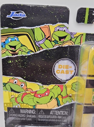 New In Package Jada Teenage Mutant Ninja Turtles TMNT Nano Hollywood Rides NV-14 - Picture 6 of 6