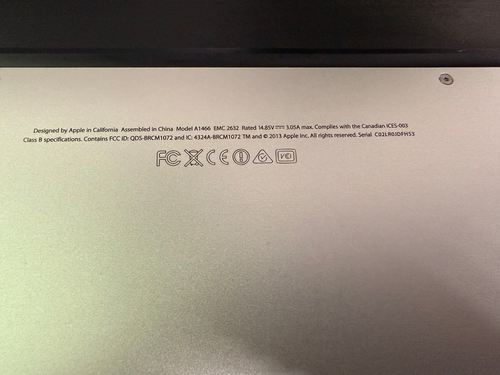 Apple MacBook Air (13.3", Intel i5, 4GB, 128GB SSD, A1466, Mid 2013, Big Sur) - Imagen 8 de 9