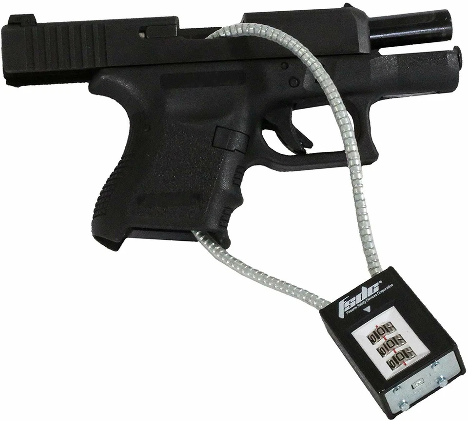 FSDC Firearm Safety California Approved 14-inch Combination Cable Gun Lock - Image 4 of 4