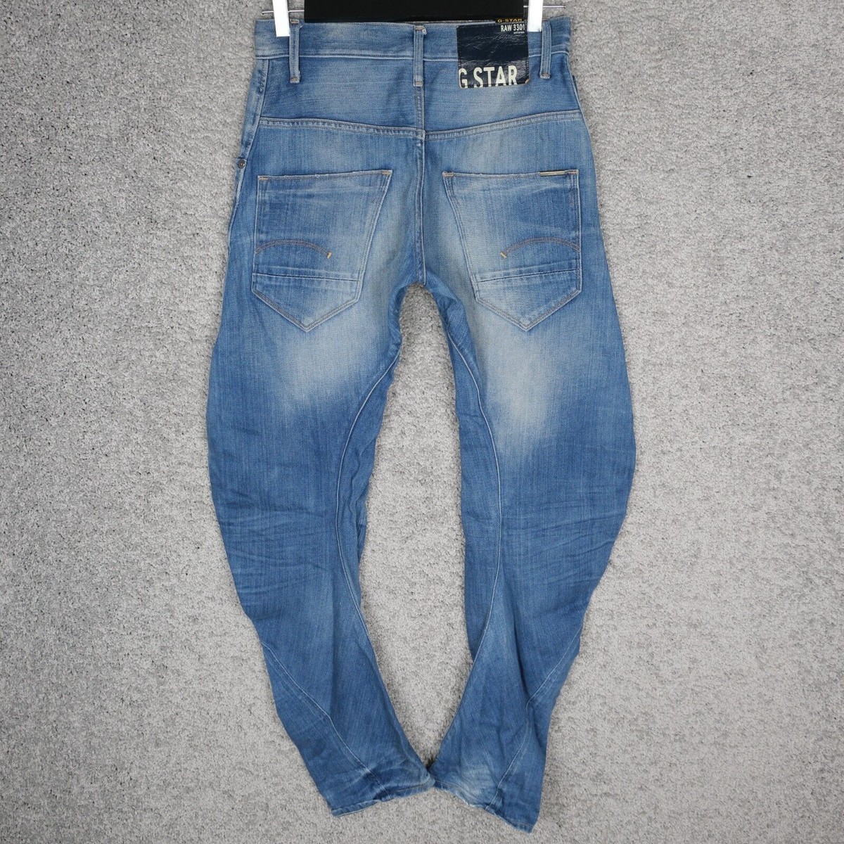 パンツ G-STAR RAW ARC VINTAGE LOOSE TAPERED G-STAR RAW Arc 3D Loose Tapered Braces COJ Khaki Chino Pant