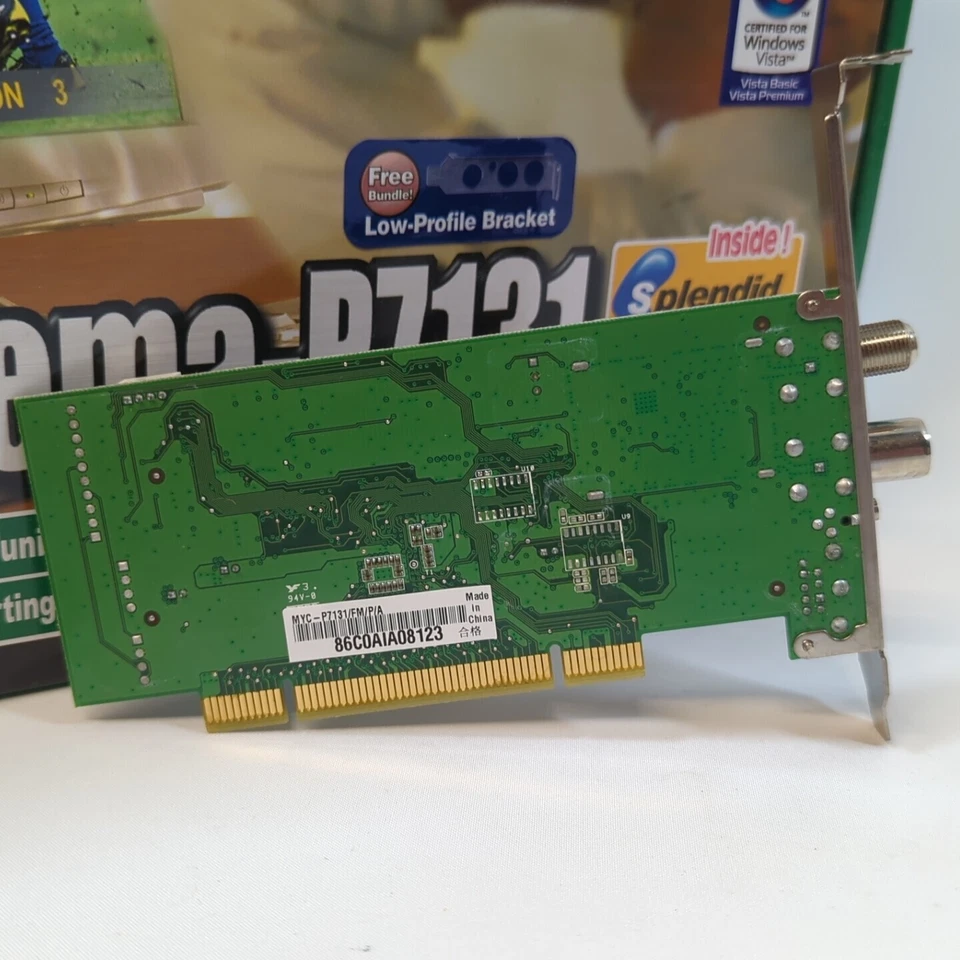 ASUS My Cinema P7131 Analog TV Card with Remote - Low and Full Profile - Image 3 of 4