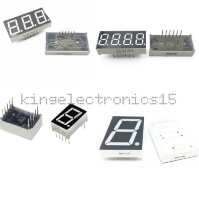 7 Segment 0.56/1.8/0.36 /0.5inch 1/3/4 Digit Common Cathode/Anode Led Display k9