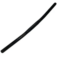 Bicycle Flat Bar MTB Handlebar 25.4x560mm 6° Black Steel 665200 Free USA Shipper