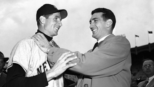 1968 BOBBY THOMSON/RALPH BRANCA SIGNED TV CONTRACTS “SHOT HEARD ROUND WORLD” JSA - Picture 5 of 5