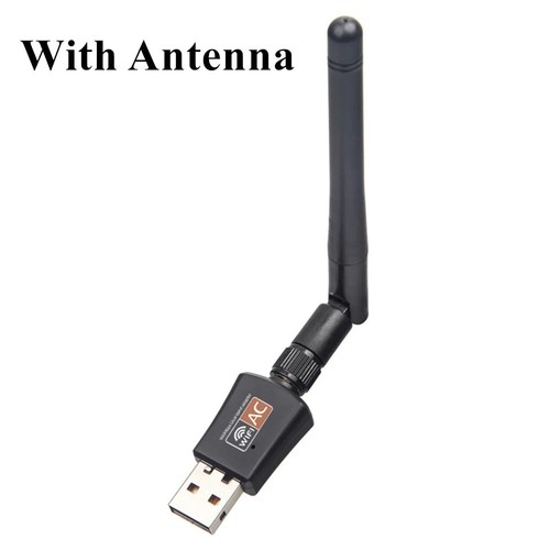 600Mbps Wireless USB Wifi Adapter Dongle Dual Band 2.4G/5GHz W/Antenna 802.11AC - Picture 8 of 8