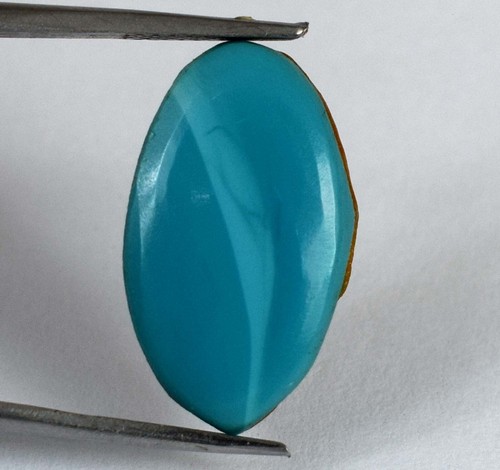 US Seller Natural Arizona Blue Turquoise Oval Gemstone Certified - Picture 10 of 24