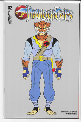 Thundercats #2 K 1:10 Drew Moss Action Figure Variant 1st P NM/NM+ Dynamite 2024