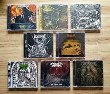 DOOM, HEAVY METAL, THRASH, HARD ROCK & UNDERGROUND - MUSIC CDs (NEW/SEALED)