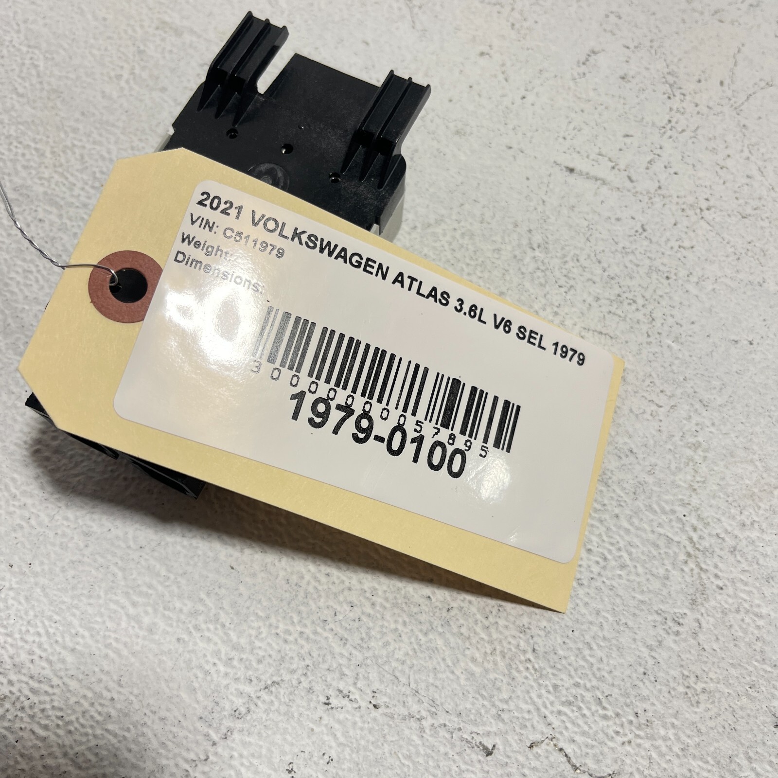 VOLKSWAGEN ATLAS 2018-2024 RADIO ANTENNA AMPLIFIER NOISE SUPPRESSOR FILTER OEM