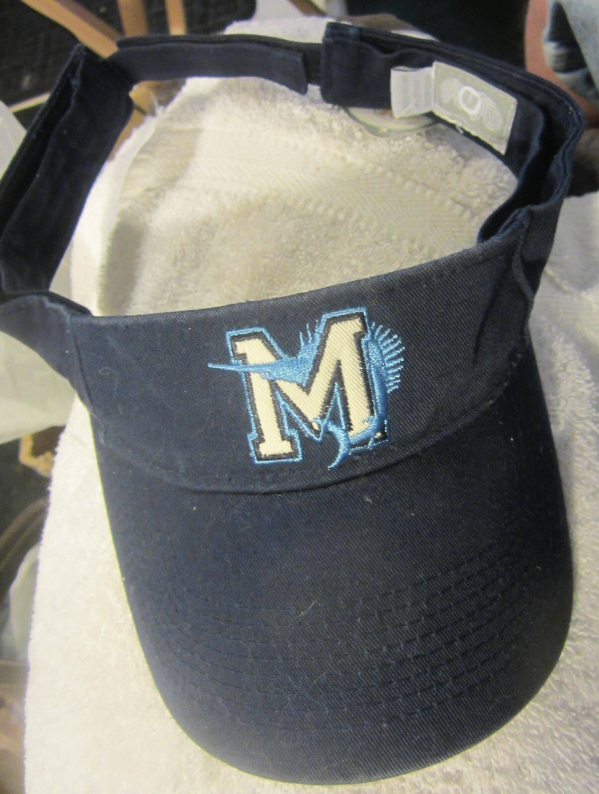 1 Florida Marlins,Marlin Surf Gear Hat Outdoor Cap Adjustable Sun Visor New