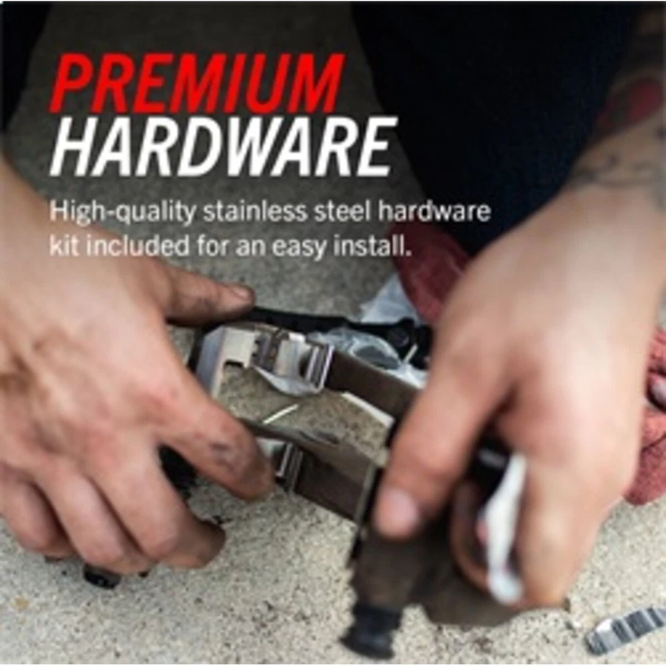 KC4448 Powerstop Brake Kit With Calipers 4-Wheel Set Front & Rear for Sportage Foto 3 de 4