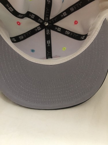 Raro SF Giants New Era 2014 Serie Mundial Sombrero con Ojales Multicolor 7.5 59Fifty - Imagen 14 de 15