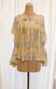 ISSEY-MIYAKE-French-Sleeve-Blouse