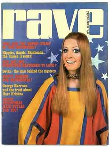 Rave Magazine December 1969 Skinheads Hells Angels Bob Dylan The Beatles George