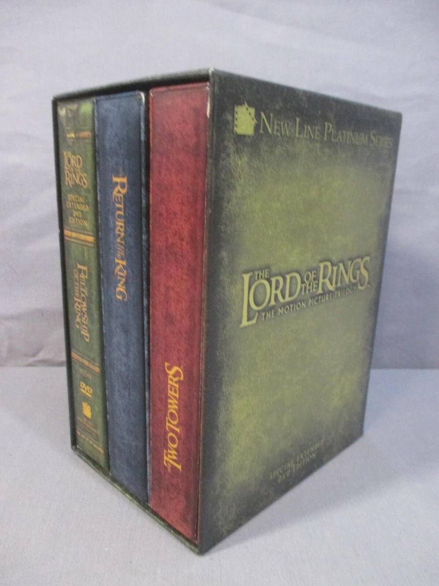 LORD OF THE RINGS Special Extended DVD Edition Boxed Set 2005 