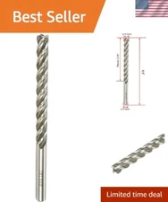5/16" Cutting and Shank Diameter Extra Long End Mill - Ideal for All Materials