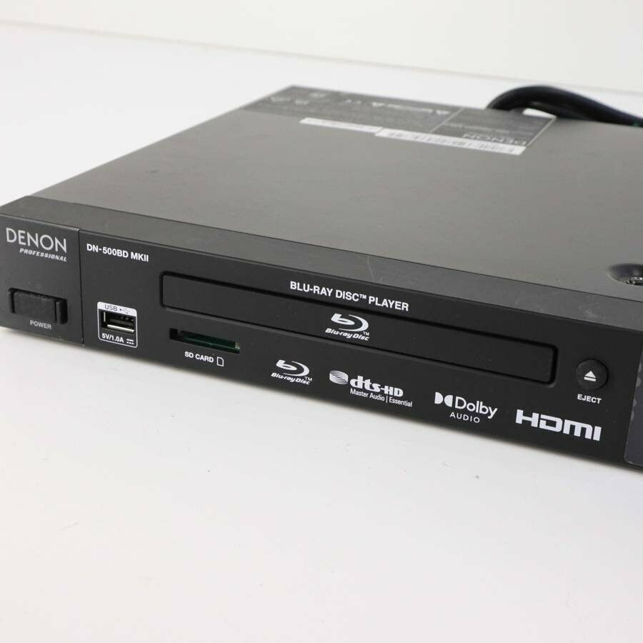Denon DN500BD MKII Professional Bluray/DVD/CD Rackmount Media Player