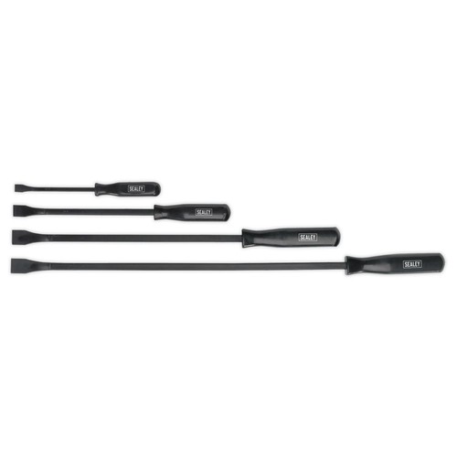 Sealey Prybar Wrecking Crow Puller Lever Pry Bar Set 200-600mm Long 4pc - Picture 4 of 8