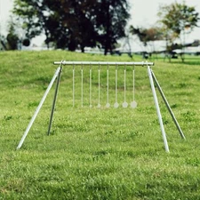 NEW Steel Gun Target Stand Shooting Target Rimfire Gun Targets Zinc-Plated