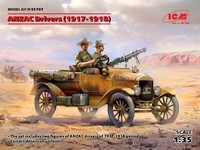Anzac Drivers (1917-1918) (2 Zahlen) (100% New Formen ) 1:3 5 Plastic Modell Kit