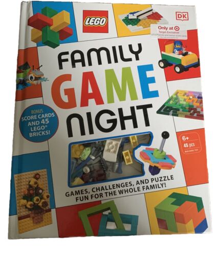 LEGO Family Game Night Book with 45 LEGO Pcs Target Exclusive DK Publishing - Picture 1 of 7