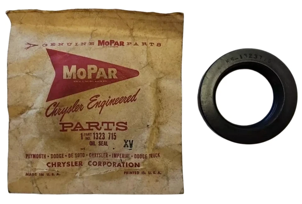 Chrysler V8 1951-1953 convertidor de par bomba de aceite sello de carcasa 1323715 nuevo en stock Foto 2 de 4