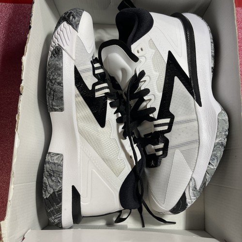 Scarpe da basket Nike Jordan Zion 1 da uomo taglia 8,5 DA3130 004 bianco/bianco - nero - Foto 4 di 7