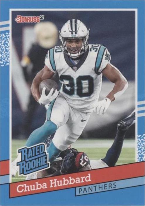 2021 Panini Instant NFL Chuba Hubbard #BW31 - 1 of 2