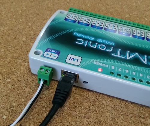KMTronic LAN Ethernet IP 8 channels Relay board WEB BOX - Picture 5 of 6