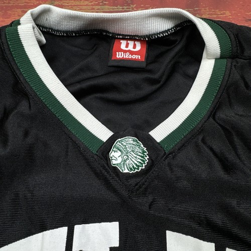 Camiseta deportiva de baloncesto de colección Elk Lake Warriors para hombre XL #34 Wilson EE. UU. negra Dimock PA - Imagen 4 de 7