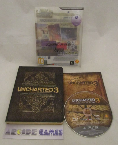 UNCHARTED 3 L'ILLUSION DE DRAKE EDITION SPECIALE PS3 PLAYSTATION 3