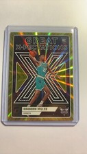 23-24 Panini Donruss -Great X-Pectations Holo Yellow Laser #2 Brandon Miller /25