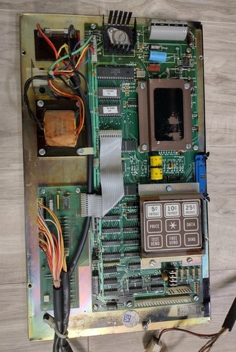 CRANE NATIONAL VENDORS 145 & 146 SNACK VENDING MACHINE CONTROL BOARD - Picture 3 of 6