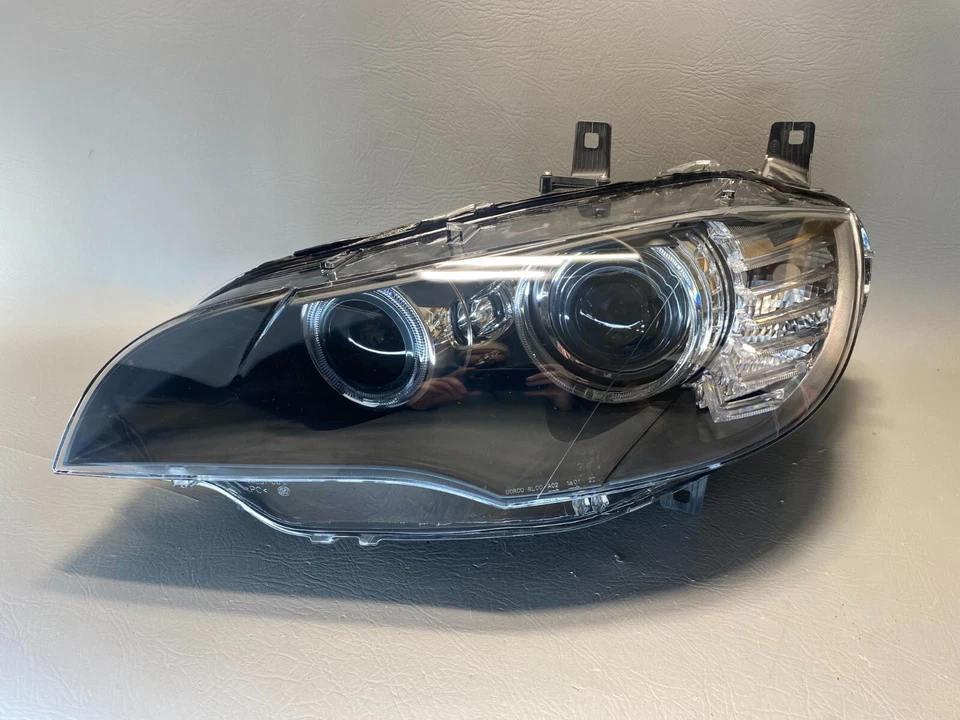 MINT 2008-2014 BMW X5 X6 E70 E71 LEFT HEADLIGHT ADAPTIVE XENON OEM 7287017 Foto 4 de 4
