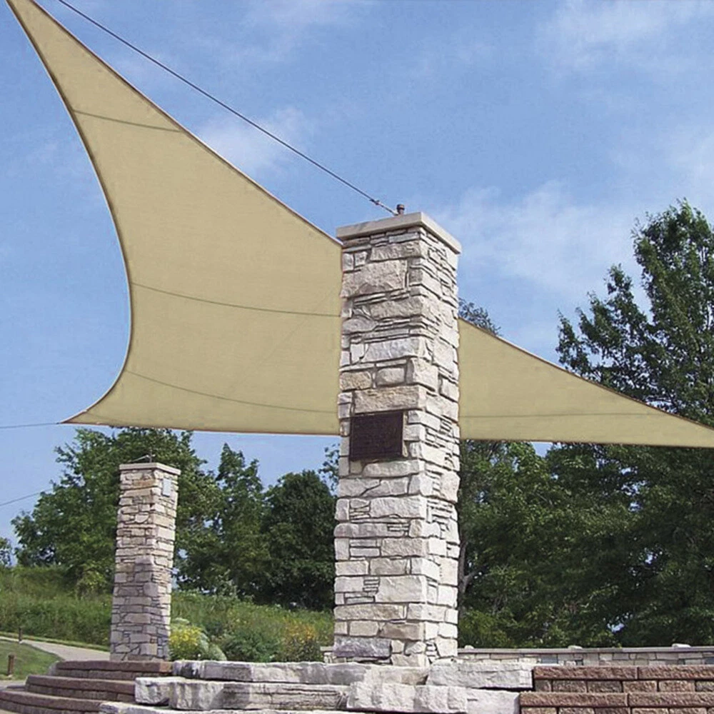 Tenda A Vela Triangolare Impermeabile Per Esterni Per Feste In Giardino Con Blocco Uv Al 98 Con Corda Libera 3 6x3 6x3 6m 88758112