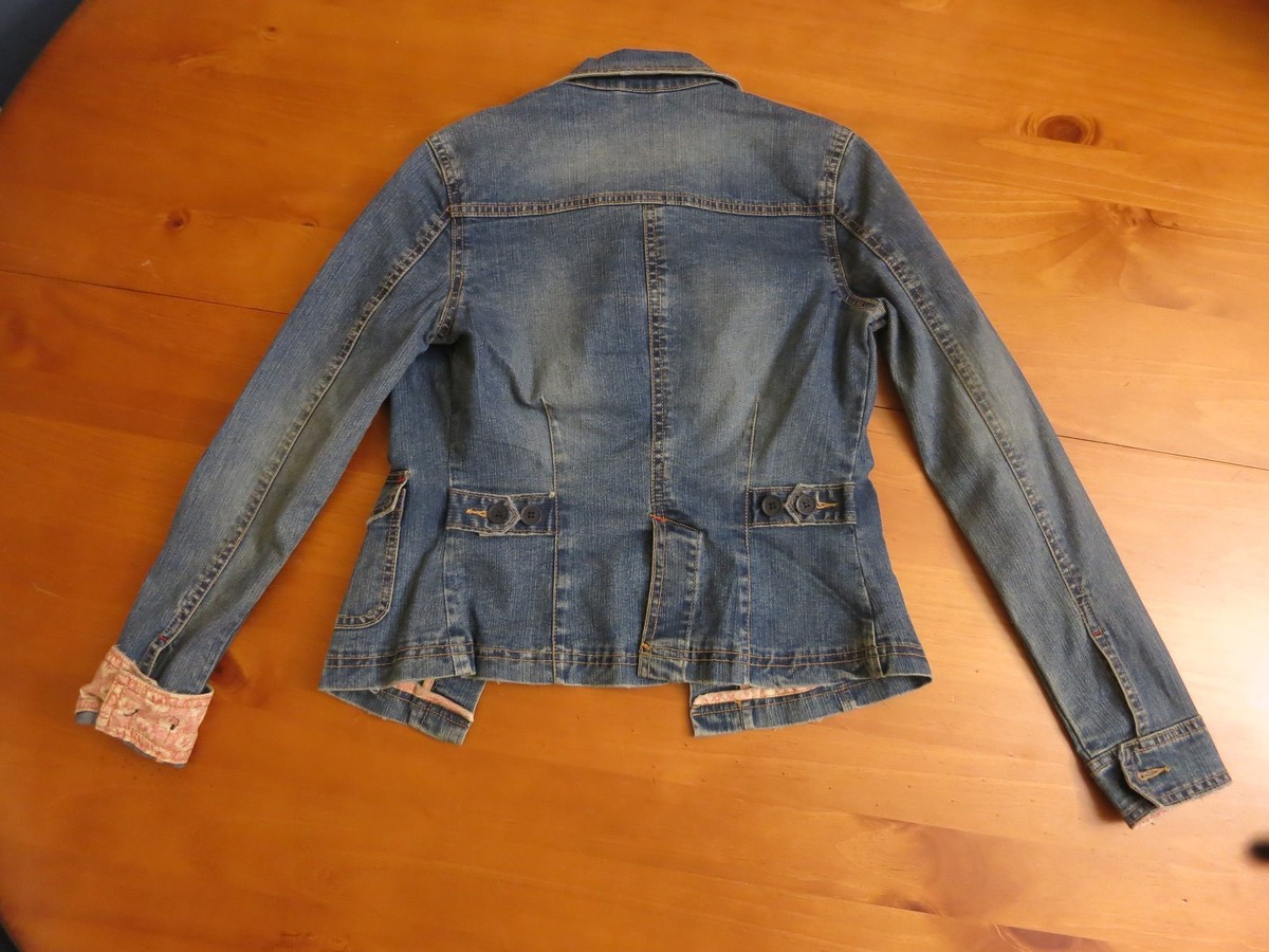 Classic Jean Jacket, color WILD ASTER at Talbots, NWT $119, All size a available