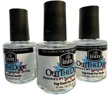 3 inm out the door top coat for nails 0.5oz ea