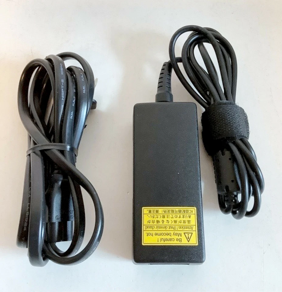 OEM Toshiba AC Adapter Power Cord PA3922U-1ACA for Thrive 10" Tablets 30W 19V - Image 2 of 3