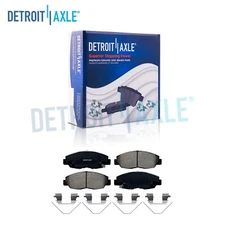 Front Ceramic Disc Brake Pads w/ Hardware for 2012 2013 2014 2015 Honda Civic