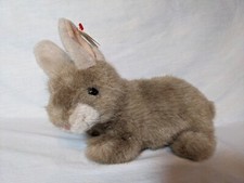 Ty Bunny Rabbit 10” 1997 Beanie Classic Brown Plush “Buttons”