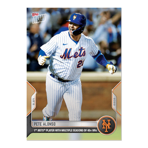 2022 Topps Now 967 Pete Alonso
