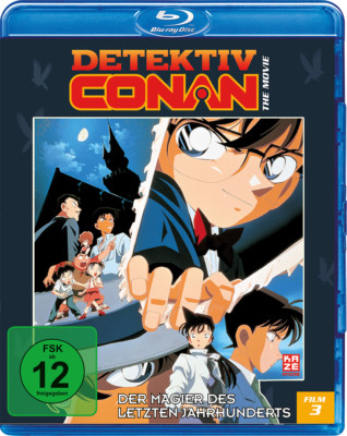 Detektiv Conan - 3.Film: Der Magier des letzten Jahrhunderts - Blu-Ray - NEU