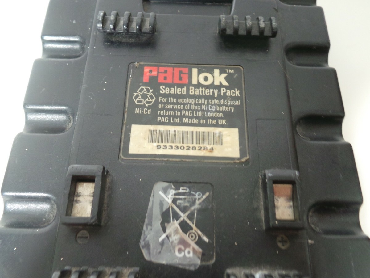 2 Batteries Pag Paglock 5.0 Digital Superpack - Hors Service / Pour Pièces
