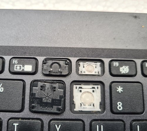 Acer Aspire 5 A515-43 A515-44 Laptop Wielka Brytania Klawiatura Tylko jeden klawisz CZARNY TYP 1