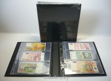SAFE ALBUM RACCOGLITORE PER BANCONOTE CON 25 FOGLI A 3 SCOMPARTI