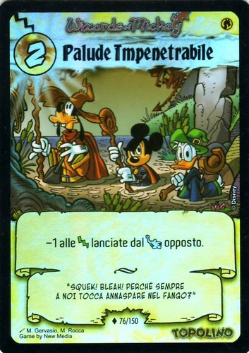 Wizards Of Mickey Pantano Impenetrable 76/150 Papel de Aluminio Le Orígenes Ita