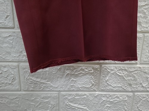 New Elegant Gentiluomo 2 Piece Burgundy Nehru Collar Suit Size 46/40 (US) - Picture 13 of 17